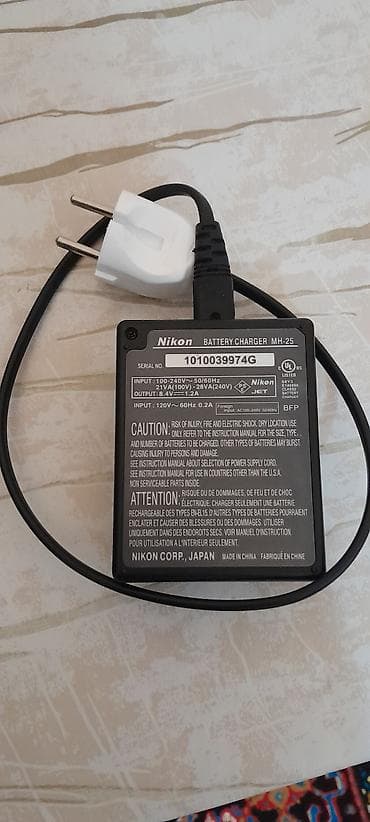 redmi 4 a: Nikon MH-25 batareya şarj cihazı - Model: Nikon Battery Charger MH-25 — 1