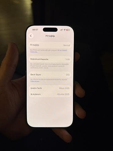 ayfon 11 64: IPhone 16 Pro, 128 GB, Black Titanium, Barmaq izi, Face ID — 3