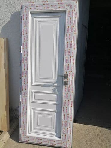 ucuz plastik qapi pencere: Yeni Plastik qapı 80x200 sm Zamok və çərçivə ilə, Zəmanətli, Pulsuz quraşdırma, Pulsuz çatdırılma — 29