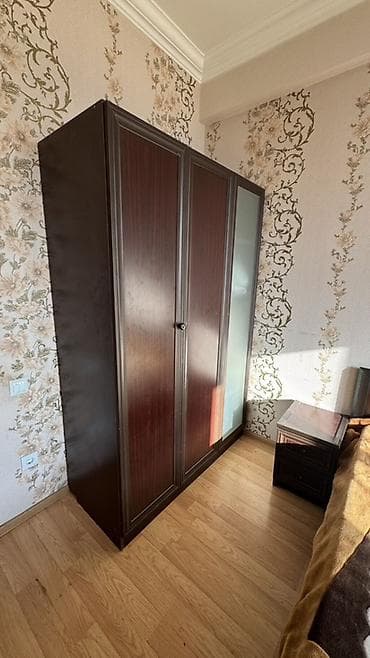 islenmis taxt: İşlənmiş, 3 qapılı, Digər material, Açılan, Düz dolab — 1