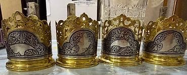 klyonka sufre: Şimal Çern (Северная Чернь) zavodunun gümüş masa dəsti - Material — 2