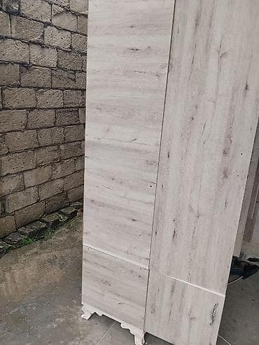 dolab ikinci el: 3 qapılı, Güzgülü, Digər rəng, Taxta, Açılan, Düz dolab — 3