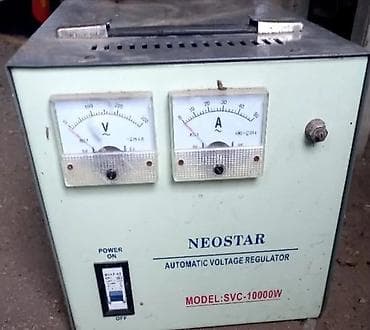Bərkidici məhsullar: NEOSTAR Avtomatik Gərginlik Tənzimləyici (AVR) Model: SVC-10000W - — 1