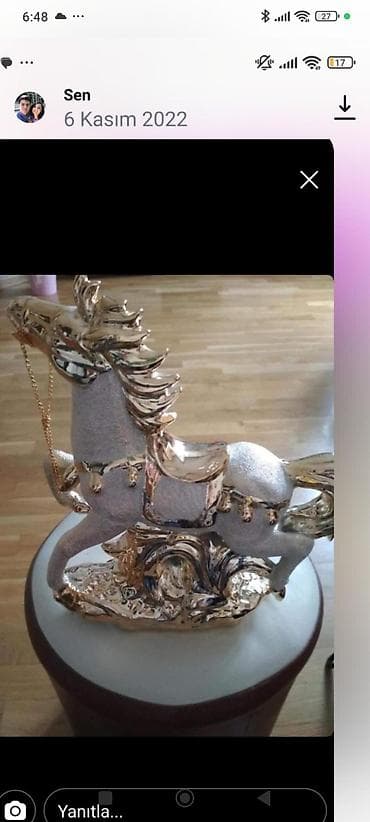 Fiqur, rəng - Qızılı