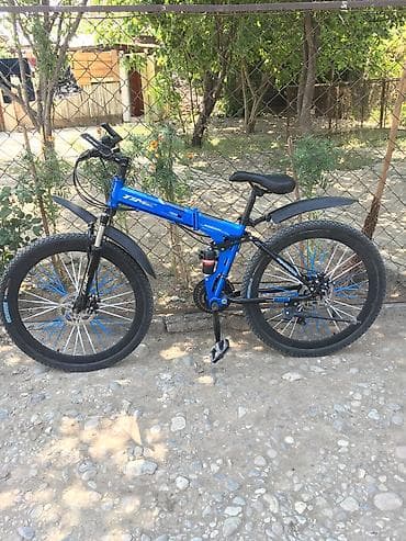 velosiped kameri: Qatlanan dağ velosipedi – TIME brendi, mavi rəng Xüsusiyyətlər: - — 2