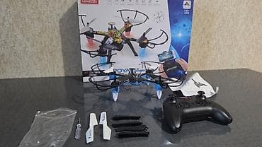 klaviatura oyuncaq: Yarı QİYMƏTİNƏ ! Kvadrokopter dron dəsti – ROYAL 2.4G Generation, No — 3