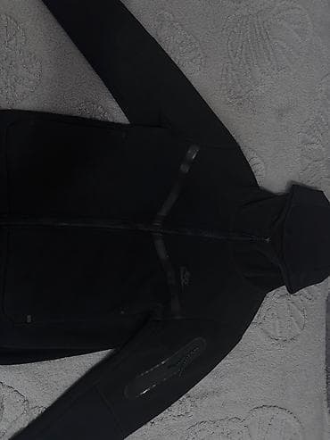 Kişi geyimləri: Svitşot, Nike, S, rəng - Qara — 3