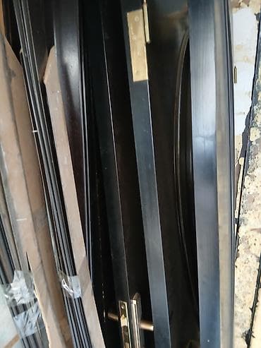 demir bocka: Metall giriş qapısı – dekorativ relyefli dizayn - Material: qalın — 4