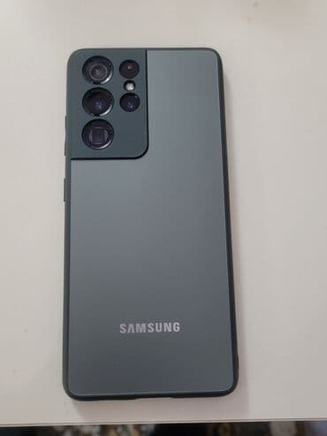 Mətbəx texnikası: Samsung Galaxy S21 Ultra, 256 GB, rəng - Boz, Simsiz şarj — 1