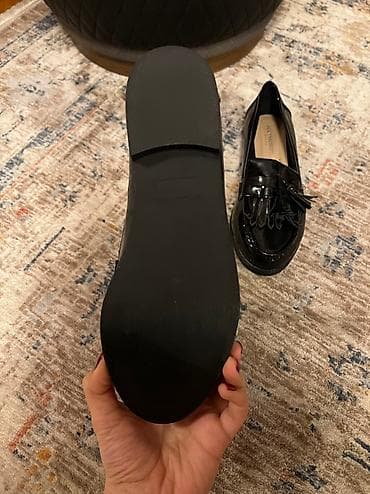 Туфли: Туфли, Размер: 37, цвет - Черный, Новый — 2