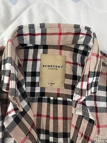 usaq geyimi: Köynək, Uniseks, 1 - 2 yaş, Burberry — 2