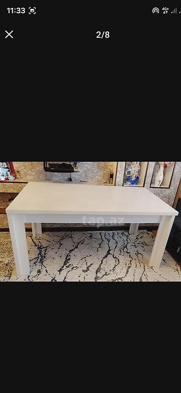 transformer stollar: Qonaq masası, Transformer, Laminat, Dördbucaq masa — 6