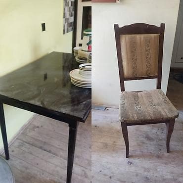 Masa desti 6stulu var 100azn qobu yolu Gulya lalafo.az -da Masa desti 6stulu var 100azn qobu yolu Gulya