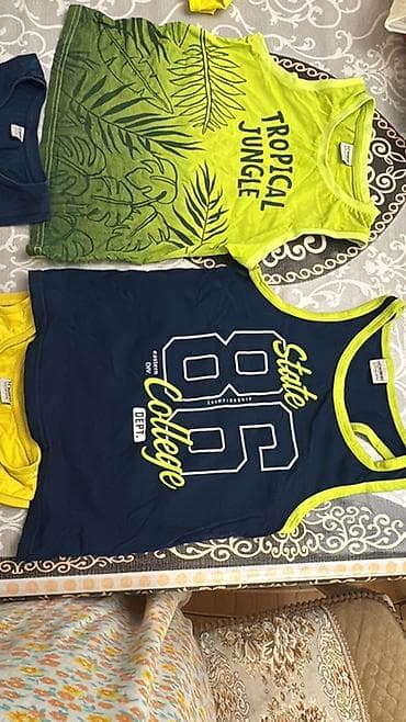 Alt paltar, corablar: LC Waikiki uşaq mayka dəsti – 2 ədəd - Brend: LC Waikiki - Ölçü: 7-8 — 9