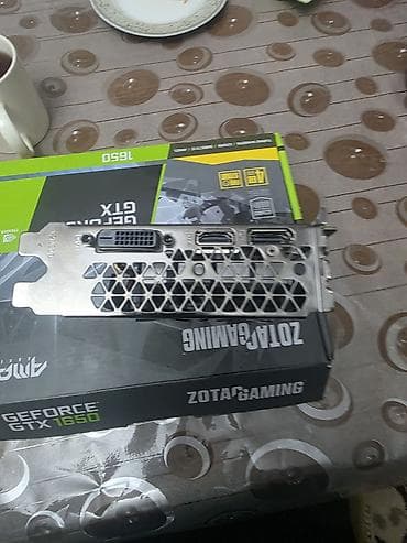 Modemlər və şəbəkə avadanlıqları: Videokart ZOTAC GeForce GTX 1650, 4 GB — 5
