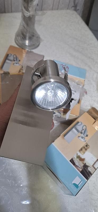 divar üçün işıq: EGLO divar spot işıqlandırma qutuda təzə şəkildə göründüyü kimidi — 5