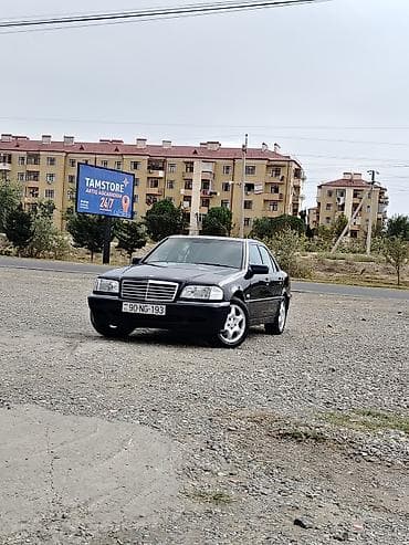 profil şekileri: Mercedes-Benz C‑Class (W202) sedan - Kuzov: 4 qapılı sedan, qara rəng — 3