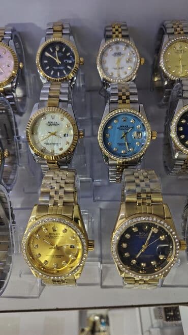 cütlük qolbaq: Yeni, Qol saatı, Rolex, rəng - Mavi — 7