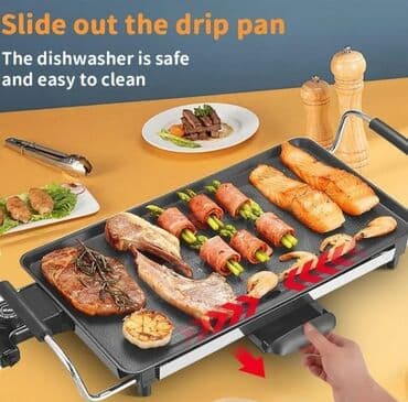 manqal kamin: Qorizontal manqal, Termostat ilə, Yeni — 4