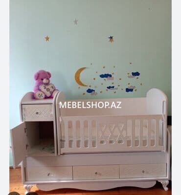 Oğlan və qız üçün, Dördbucaq, Beşik, Matras ilə