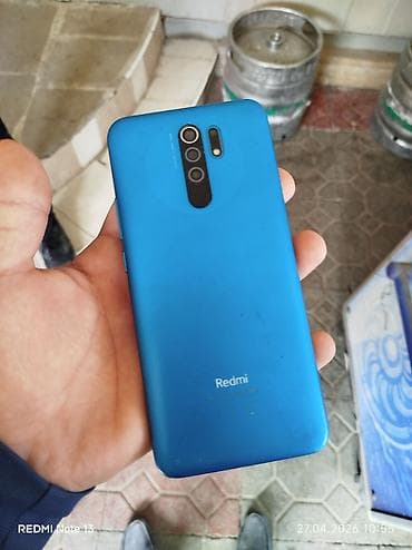 santa fe manitor: Xiaomi Mi 9, 32 GB, rəng - Göy, 
 Barmaq izi — 5