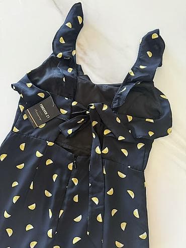 donlar: Forever 21 – qara rəngli, limon dilimləri prinli yay donu - Marka — 2