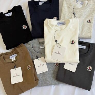 capiq ucun krem: Svitşot, Moncler, L, rəng - Ağ — 1