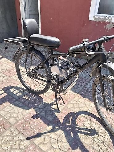təkər r18: Motorlu velosiped – benzin mühərrikli, arxa oturacaqlı və yük daşıma — 2