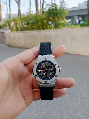 saat vitirni: Yeni, Qol saatı, Hublot, rəng - Boz — 3