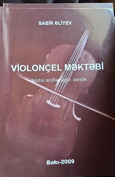 Məhsul: Musiqi üzrə iki kitab toplusu 1) Violonçel Məktəbi – ibtidai