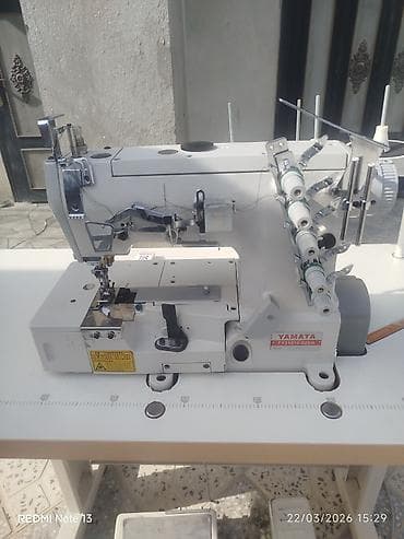 overlok tikis masini: Tikiş maşını Yamata, Overlok, 5 saplı — 1