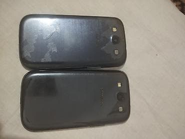 samsung videokamera: Samsung I9300 Galaxy S3, rəng - Boz, Qırıq — 1