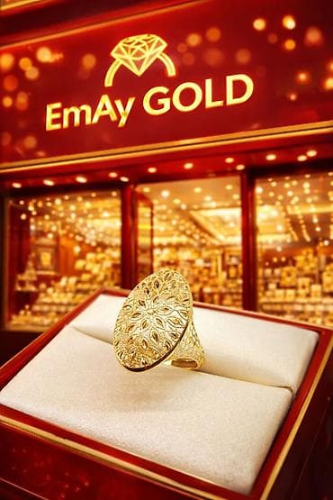 qedimi qizil uzukler: Üzük, Sarı qızıl, 585 Əyar, Qaşsız — 1