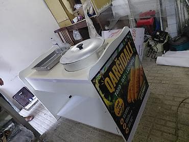 Mağaza avadanlığı: Qarğıdalı satışı üçün mobil piştaxta və avadanlıq seti 220 volt — 4
