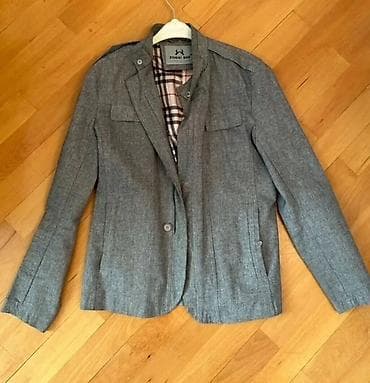 Kişi üçün boz rəngli casual blazer/caket - Model: ZOGO BEE brendi -