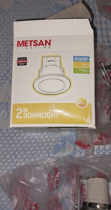 spot işıqlar: Spot.Metsan.Yeni.5 ədəd hamısı bir yerde 12 manata.Turkiyə — 5