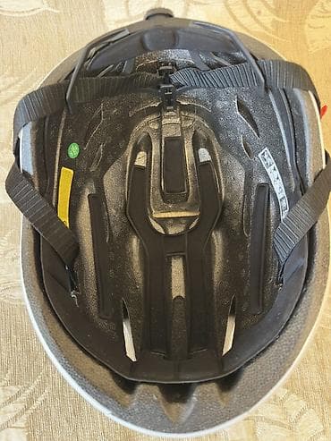 Velosiped aksesuarları: MET “Presight” replika velosiped dəbilqəsi - Rəng: ağdan boz — 6