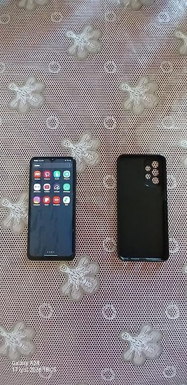 samsung bluetooth: Samsung Galaxy A23, 128 ГБ, цвет - Синий, Отпечаток пальца — 1
