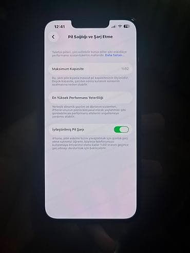 92: IPhone 13, 128 GB, Midnight, Face ID, Simsiz şarj, Zəmanət — 3