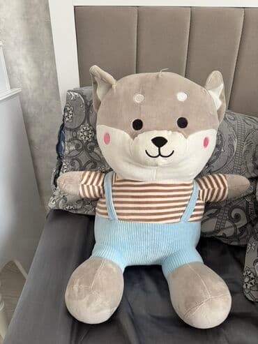 прикатен крем инструкция: Böyük ölçülü plyuş oyuncaq – şirin canavar/it balası fiquru. - Yumşaq — 1