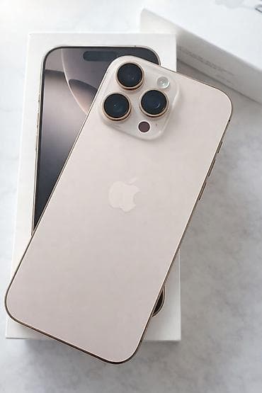iphone 14 pro max qiyməti: IPhone 16 Pro, 256 GB, Natural Titanium, Face ID — 1
