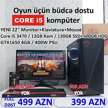 xarici ssd: FÜRSƏTDƏN YARARLANIN!!! MAYA DƏYƏRİNDƏN AŞAĞI!! ⭐Tək Sistem Bloku 500 — 1