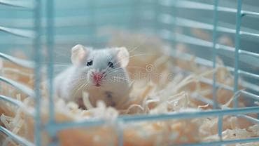 Yuvalar: Малыш хомяк белый с клеткой и пачкой опилок . Цена за все — 1