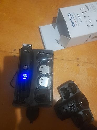 ve box: Onvo OVMG500 çoxfunksiyalı saç-saxlama dəsti - Trimmer gövdəsi: LED — 1
