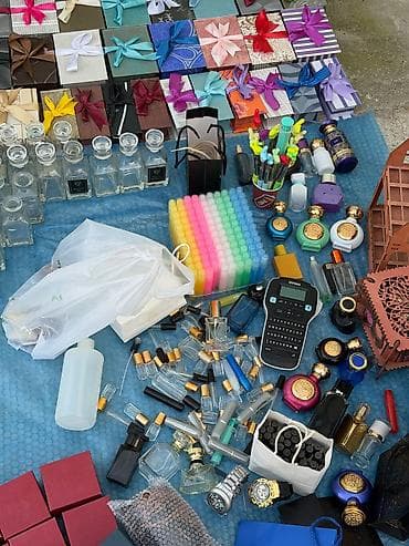 termal corab: Parfüm hazırlama dəsti və aksesuarları Məhsulun tərkibi: tecili — 7