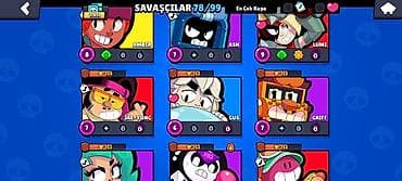 Velosiped aksesuarları: Brawl Stars hesabı – 78/99 döyüşçü Ümumi: - Kupa: 17 893+ - — 9