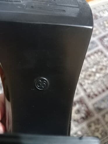 ayaggabı: Qadın platforma tufli – Aiygirl brendi - Rəng: qara, lak örtüklü — 3