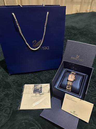 swarovski qiymetler: Yeni, Qol saatı, Swarovski, rəng - Çəhrayı — 2