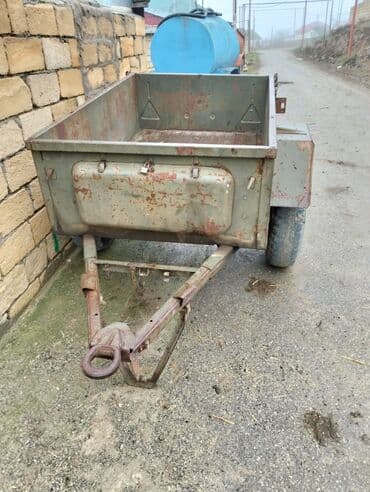 qoşqu yeri: Yük qoşqusu (tək oxlu) - Metallik korpus, dərin yük yeşiyi - Arxa — 3