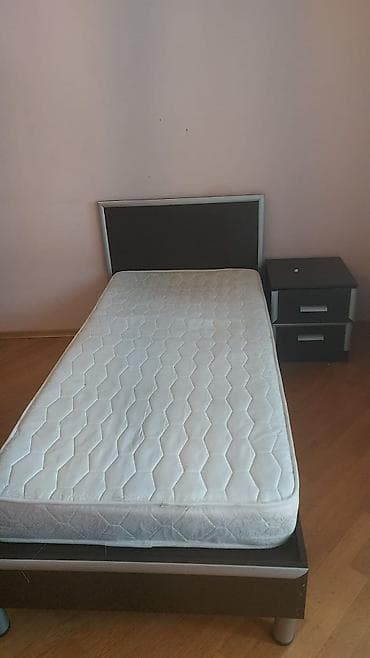 İşlənmiş, Təknəfərlik çarpayı, Bazasız, Matras ilə, Siyirməsiz